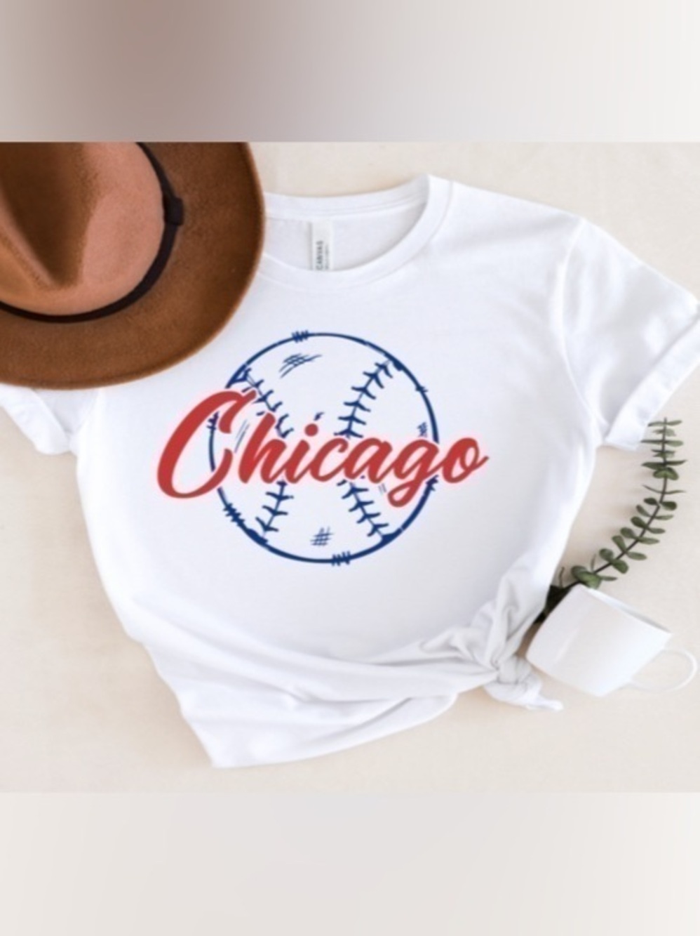 Chicago Baseball Tee